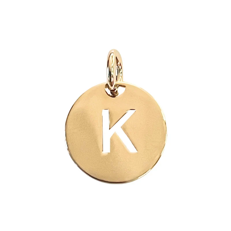 Ketting Open Initial - Verguld - Initial Ketting