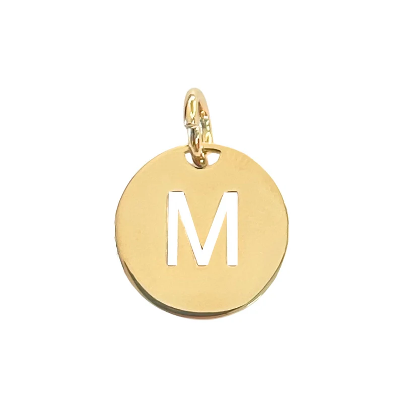 Ketting Open Initial - Verguld - Initial Ketting