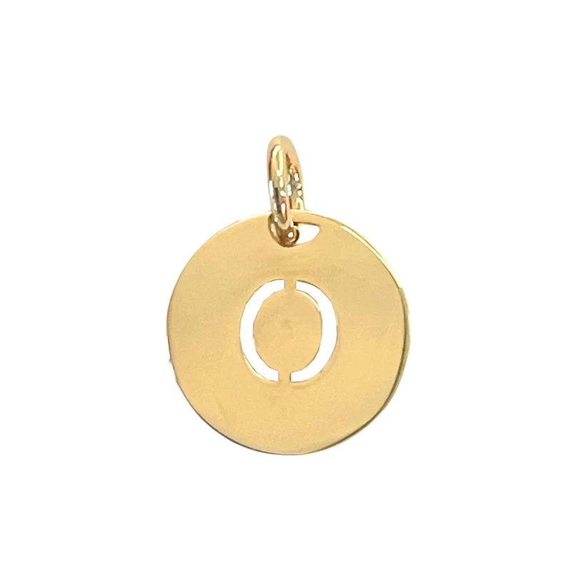 Ketting Open Initial - Verguld - Initial Ketting