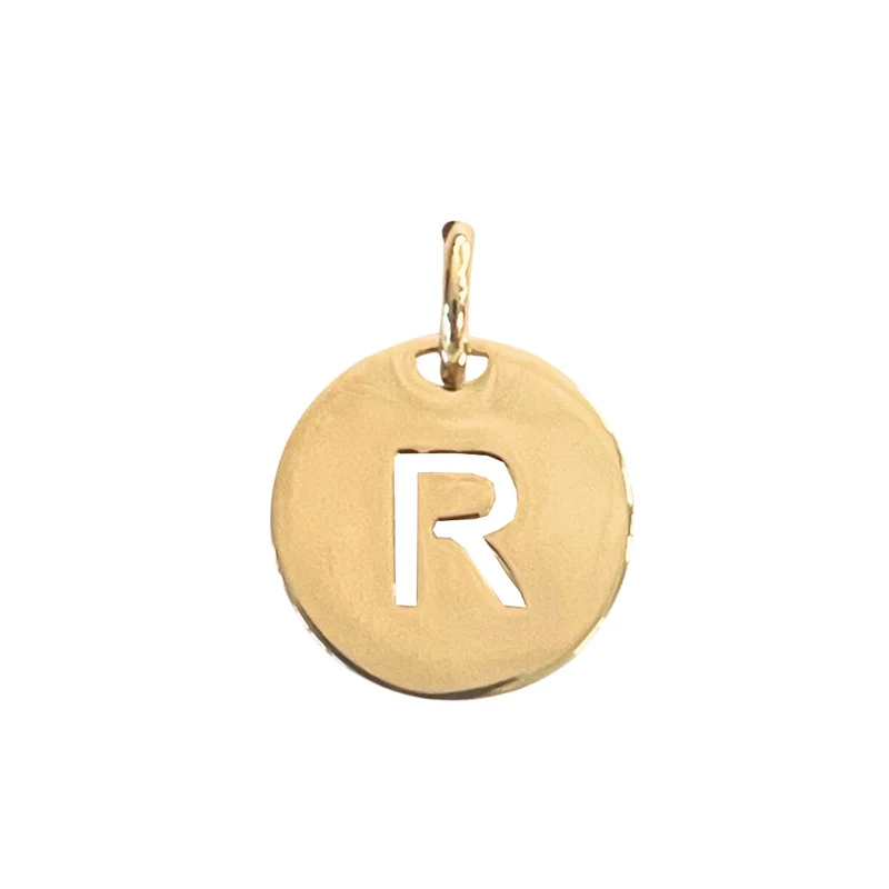 Ketting Open Initial - Verguld - Initial Ketting