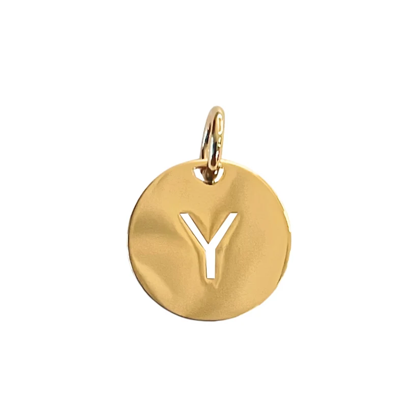 Ketting Open Initial - Verguld - Initial Ketting