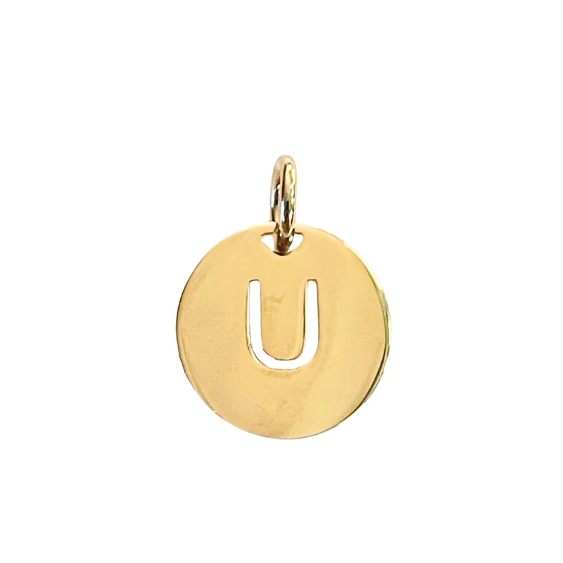 Ketting Open Initial - Verguld - Initial Ketting