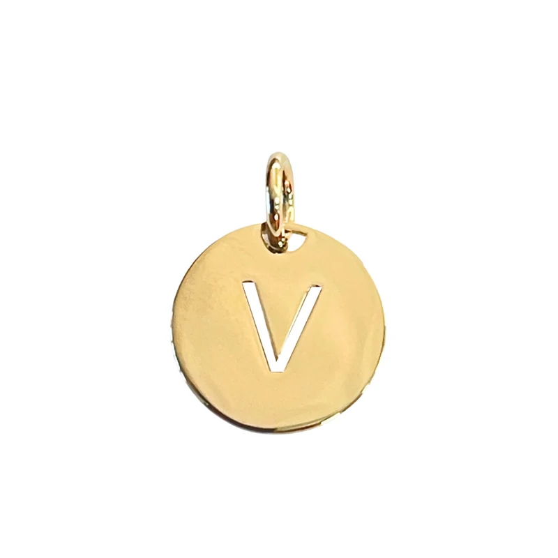 Ketting Open Initial - Verguld - Initial Ketting
