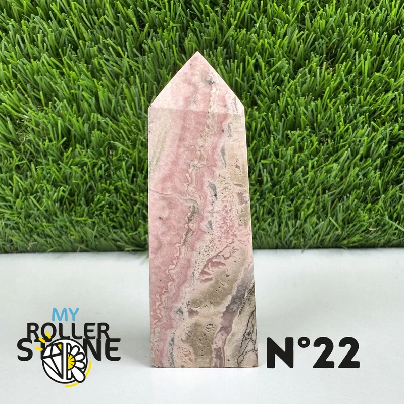 Spitzenstein Rechteckiger Rhodochrosit