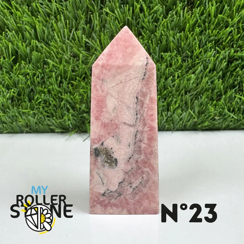 Spitzenstein Rechteckiger Rhodochrosit