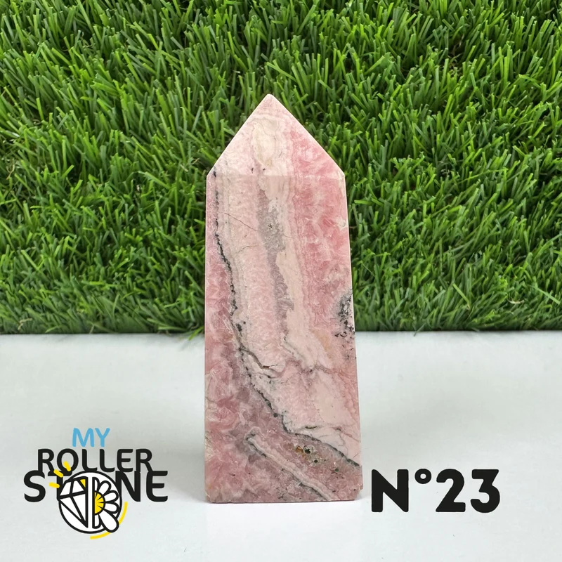 Spitzenstein Rechteckiger Rhodochrosit
