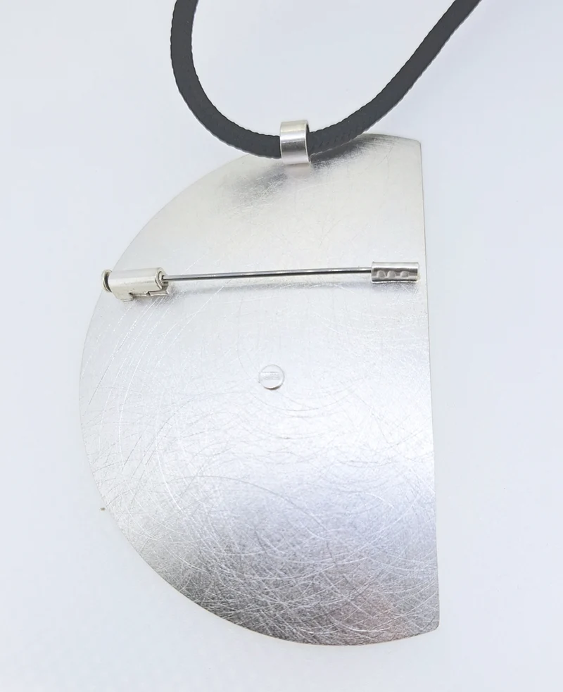 925er Silber Anhänger und Brosche Zaremski D197