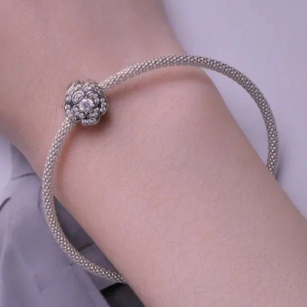 Beautiful Rose Charm | CZ