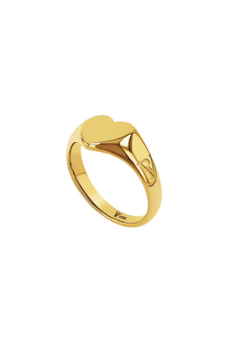 Heart & Soul Signet Ring