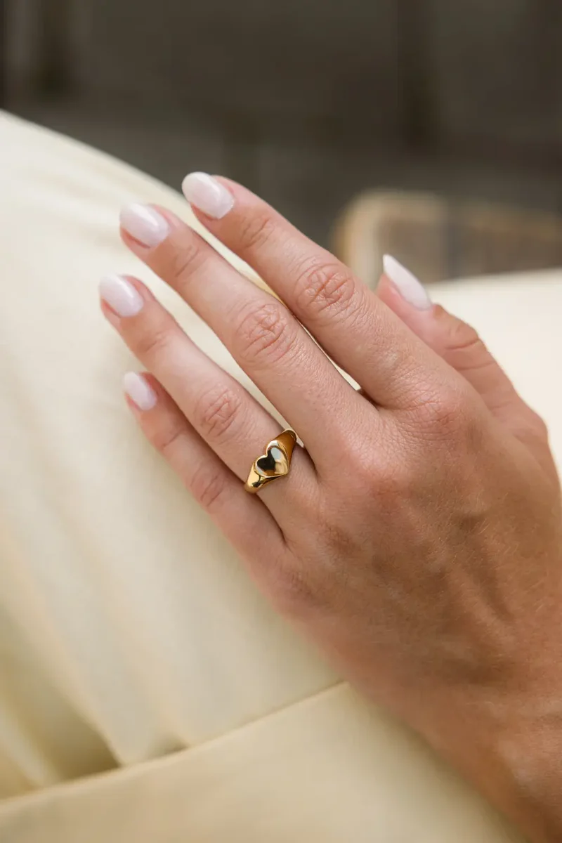 Heart & Soul Signet Ring