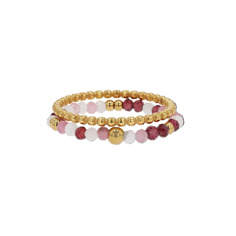 Lola Gemstone Beaded Ring