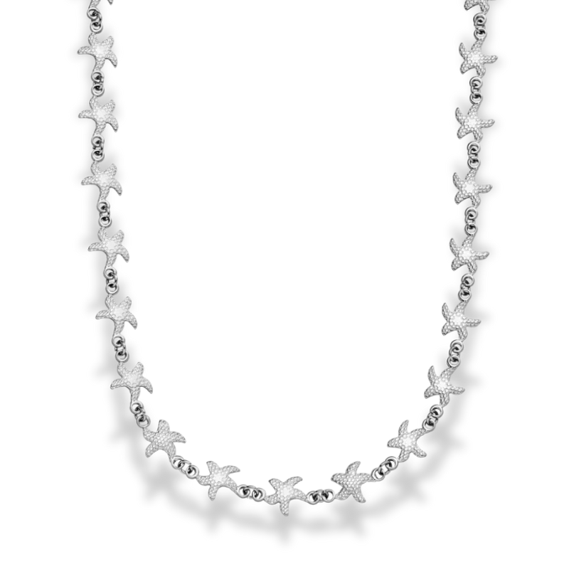 Golden Sea Star Kette 14K Vergoldet