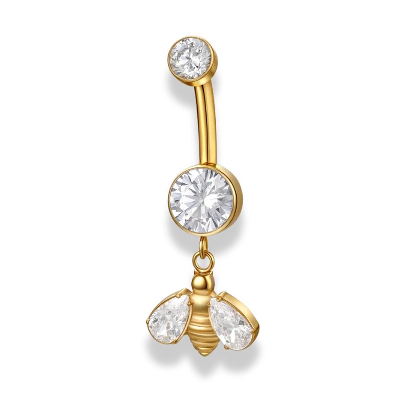 Heavenly Bee Belly Piercing - Titan