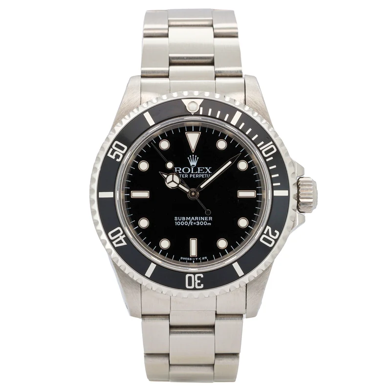 Rolex Submariner 40 14060 No Date Edelstahl Service card 03/24