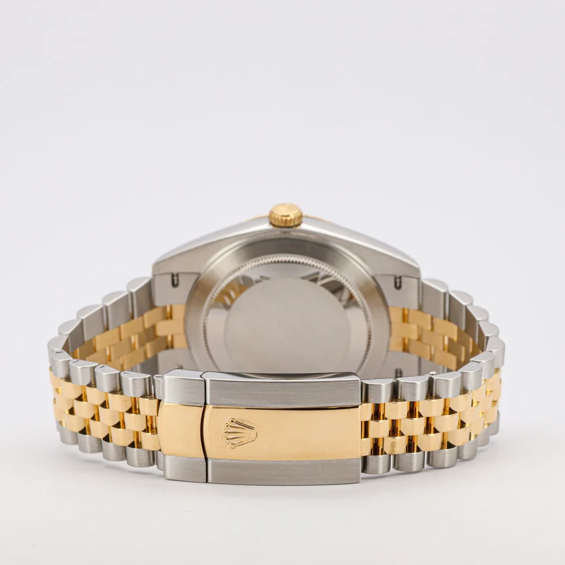 Rolex Datejust 41 126333 Stahl/Gold Diamond Black Dial Jubilee