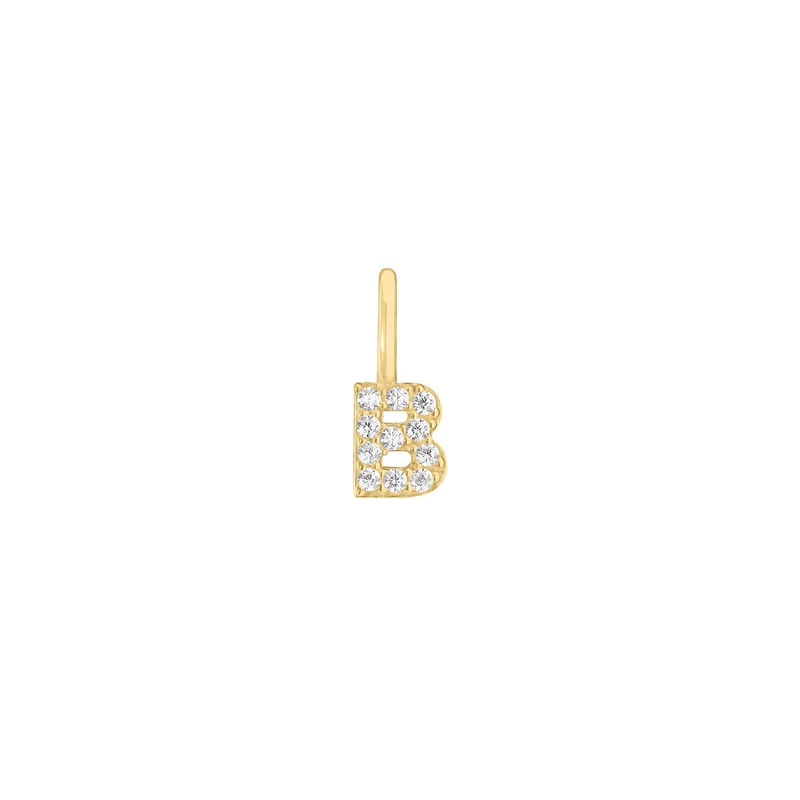Mini Crystal Letter Anhänger (Ketten Anhänger)