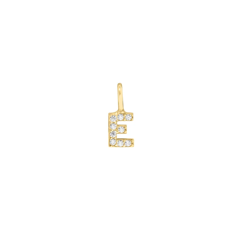 Mini Crystal Letter Anhänger (Ketten Anhänger)