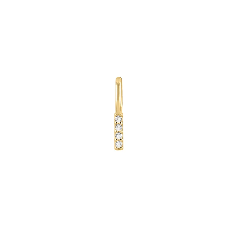 Mini Crystal Letter Anhänger (Ketten Anhänger)