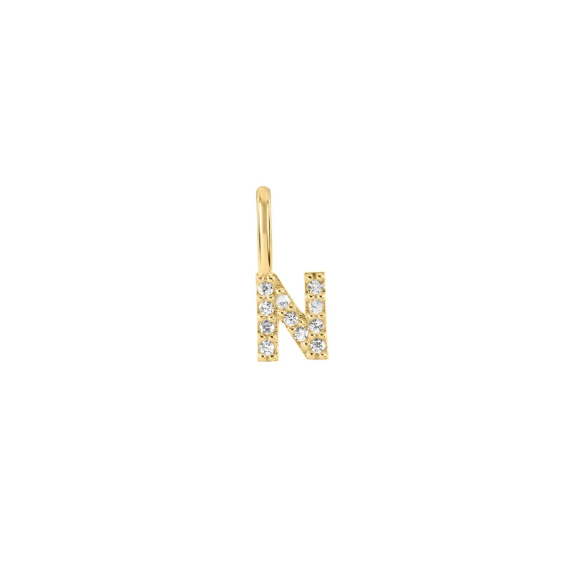 Mini Crystal Letter Anhänger (Ketten Anhänger)
