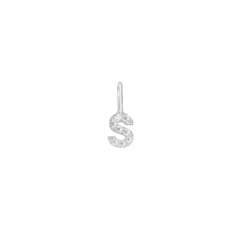 Mini Crystal Letter Anhänger (Ketten Anhänger)