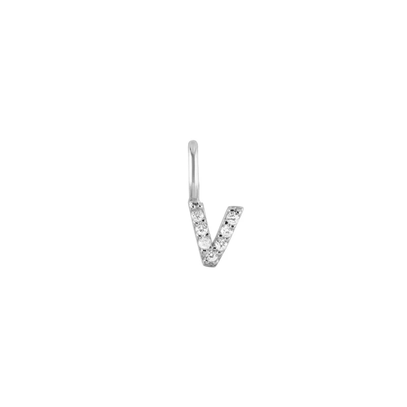 Mini Crystal Letter Anhänger (Ketten Anhänger)