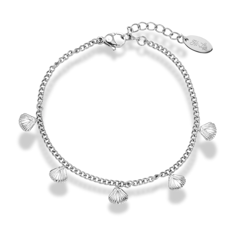Tiny Golden Sea Shell Armband 14K Vergoldet