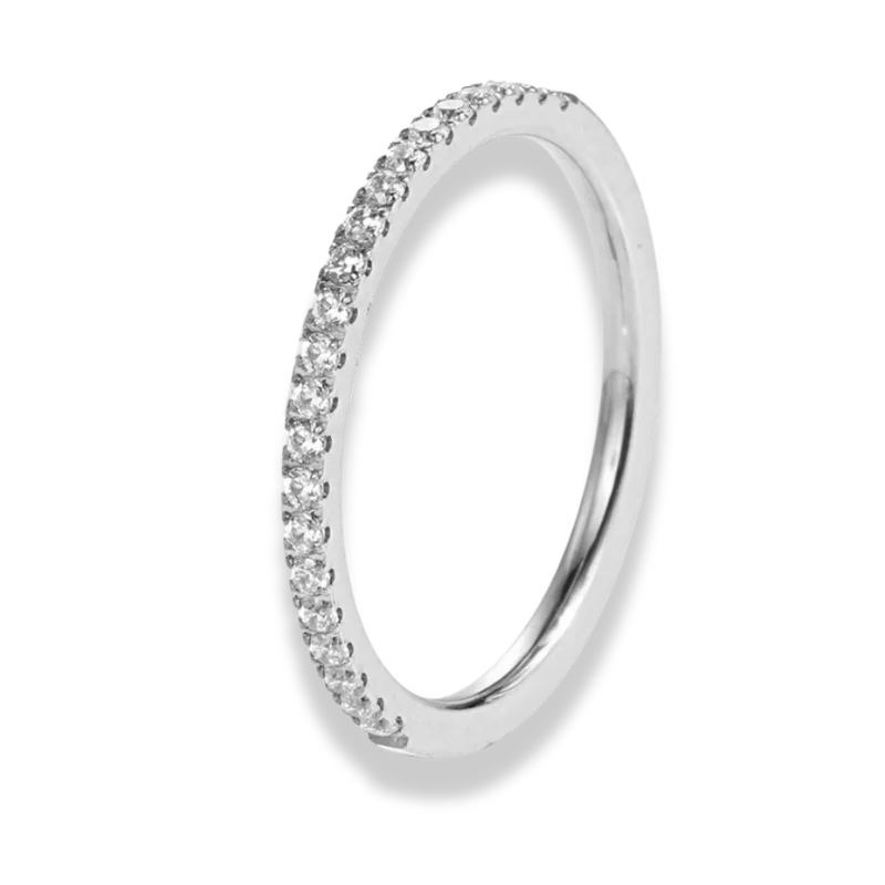Hi-Life Pave Ring 18K Vergoldet