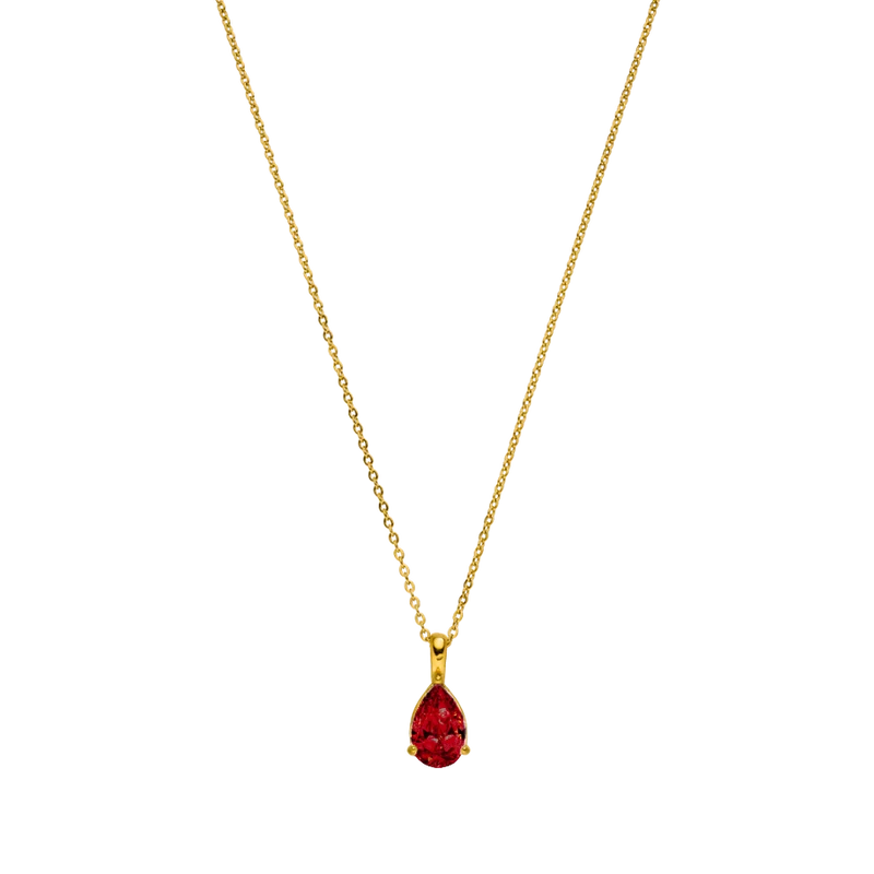 Eternal Birthstone Kette 18K Vergoldet