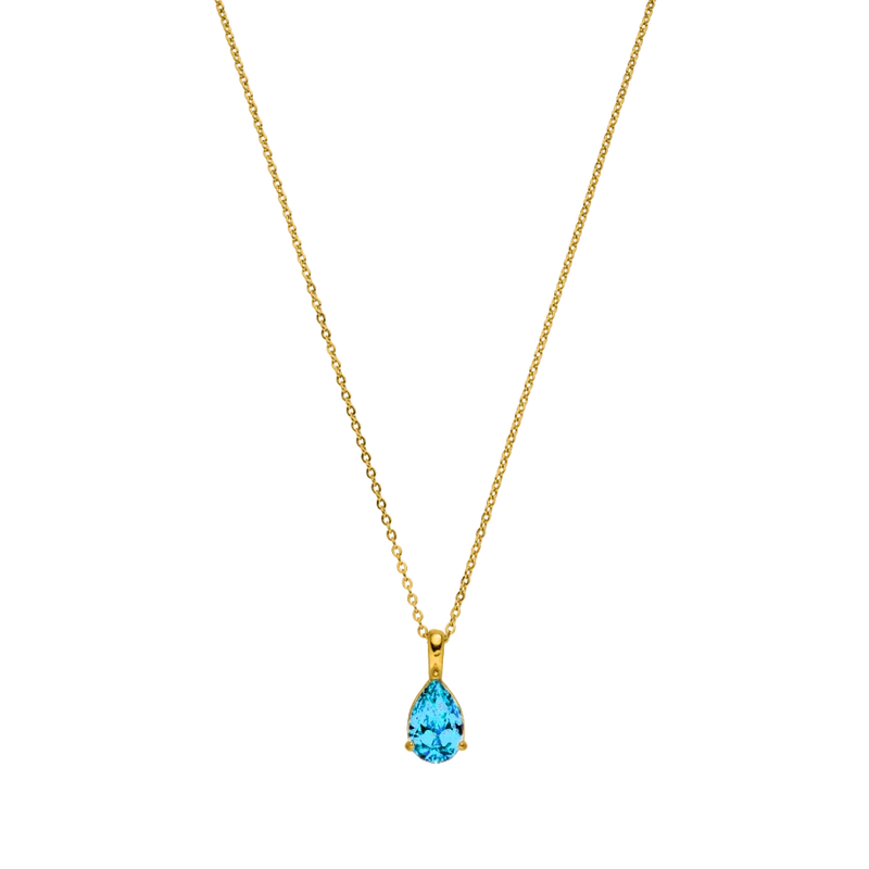 Eternal Birthstone Kette 18K Vergoldet