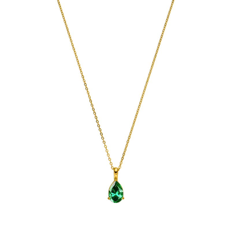 Eternal Birthstone Kette 18K Vergoldet