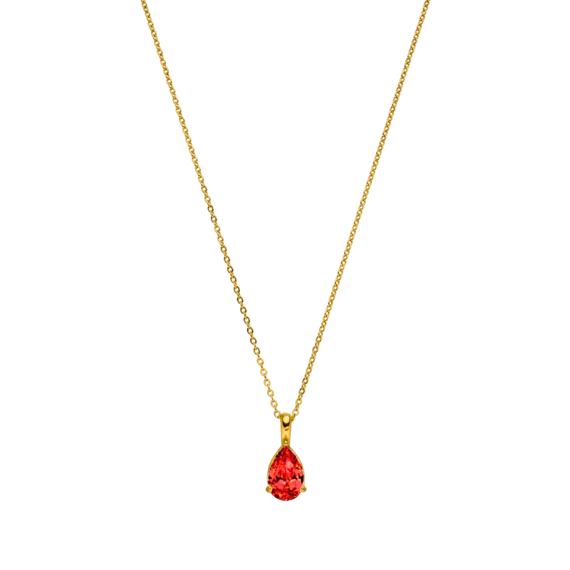 Eternal Birthstone Kette 18K Vergoldet