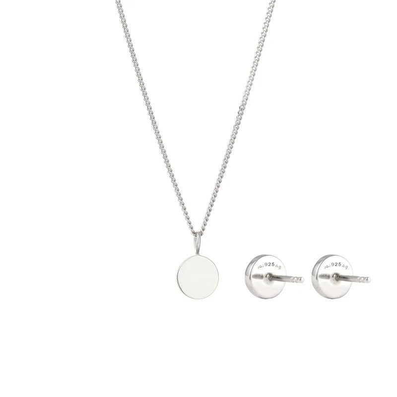Schmuckset Basic | Mondstein (Weiß)