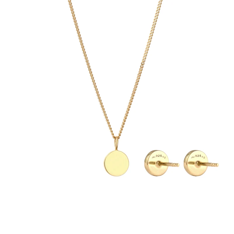 Schmuckset Basic | Mondstein (Weiß)