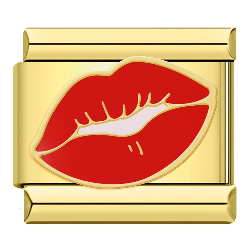 Rote Lippen