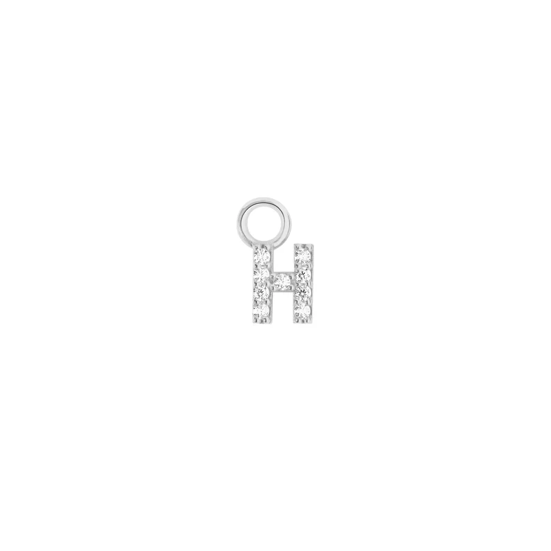 Mini Crystal Letter Charm (Ohrring Charm)