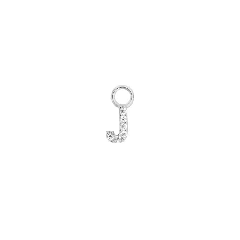Mini Crystal Letter Charm (Ohrring Charm)