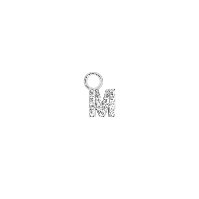 Mini Crystal Letter Charm (Ohrring Charm)