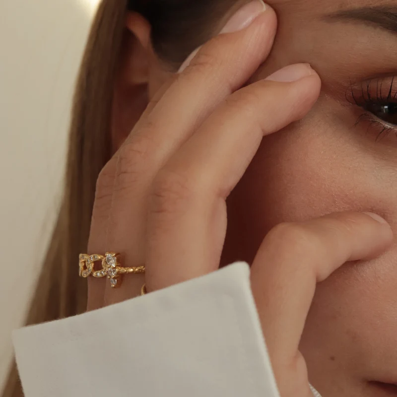 Leah Croco Ring