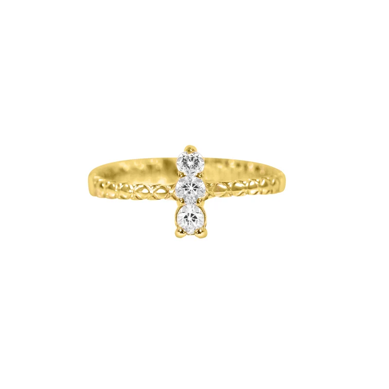Leah Croco Ring