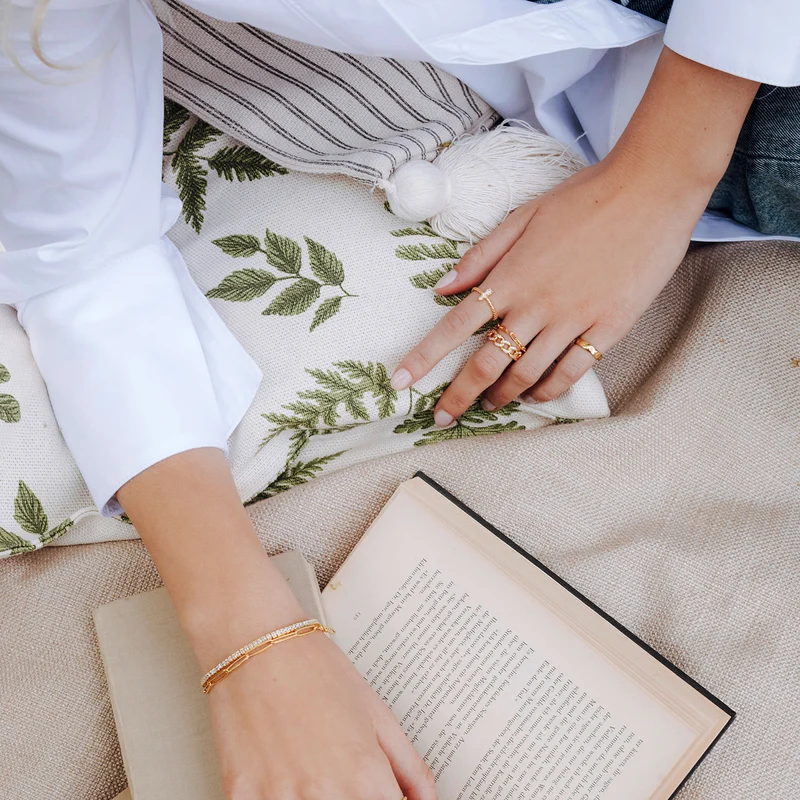 Leah Croco Ring