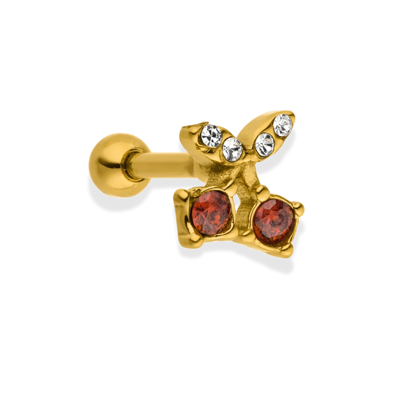 Timeless Cherry Pave Piercing - Titan