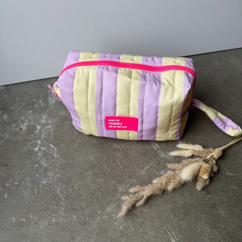 Cool Summer Kosmetiktasche - Butter Yellow x Flieder