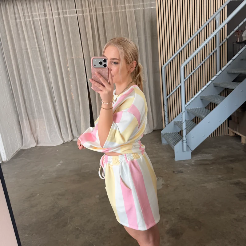 Lazy Set - Rosa x Butter Yellow