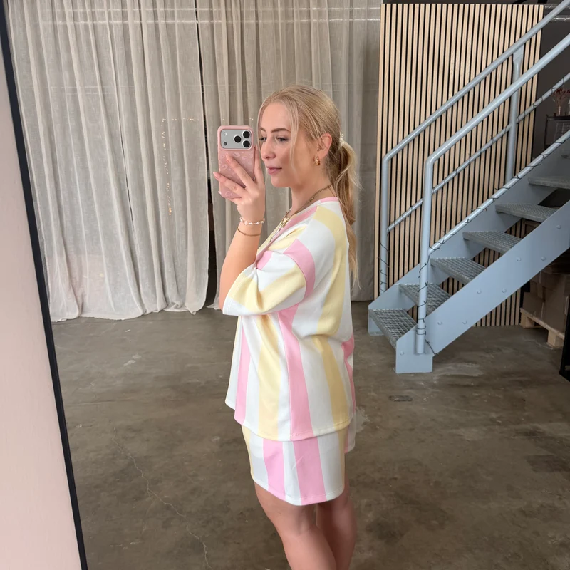 Lazy Set - Rosa x Butter Yellow