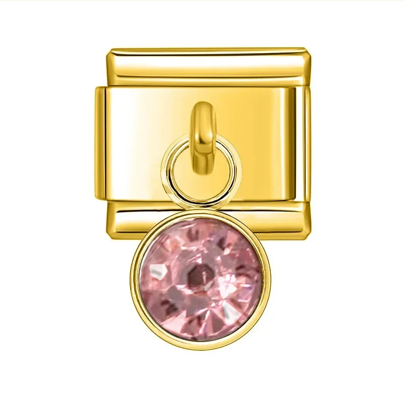 Hängender Stein rosa
