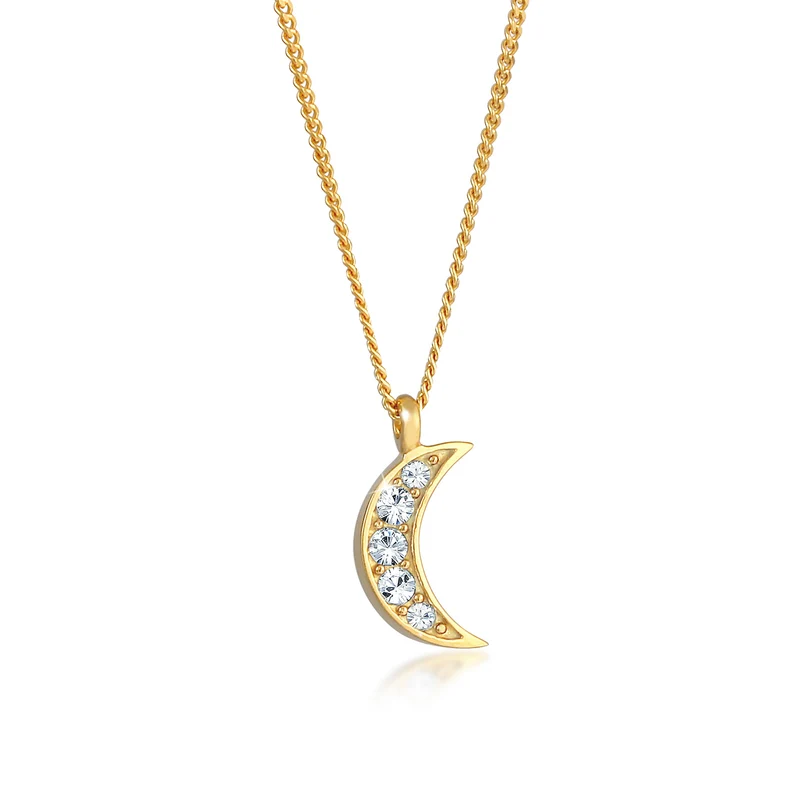 Halskette Astro | Mit Kristallen von Swarovski® (Weiß)