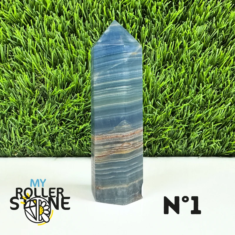 Blauer Onyx-Steinpunkt
