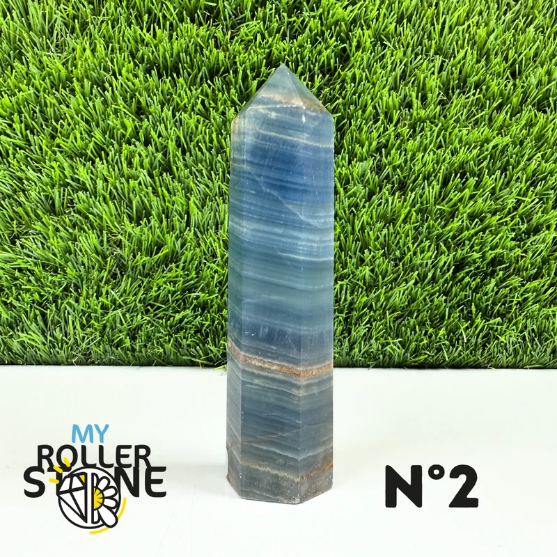 Blauer Onyx-Steinpunkt