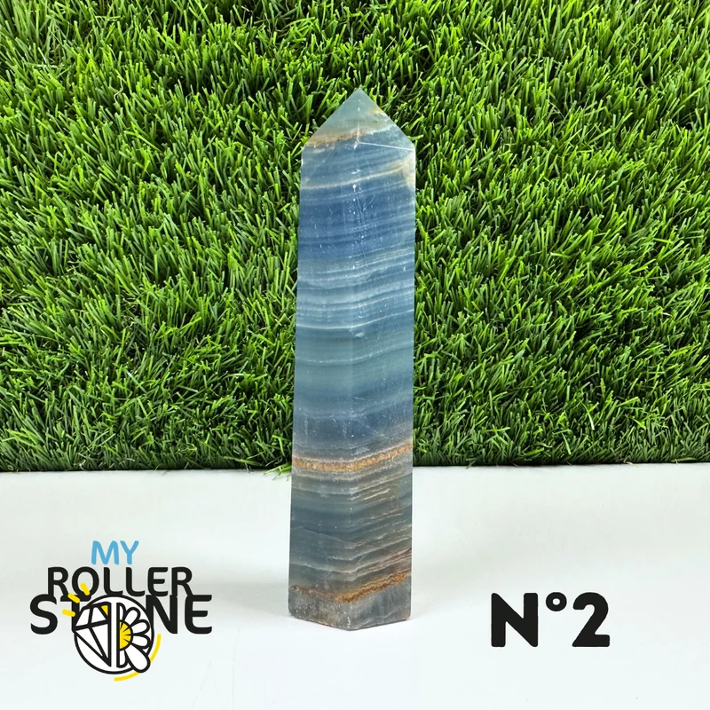 Blauer Onyx-Steinpunkt