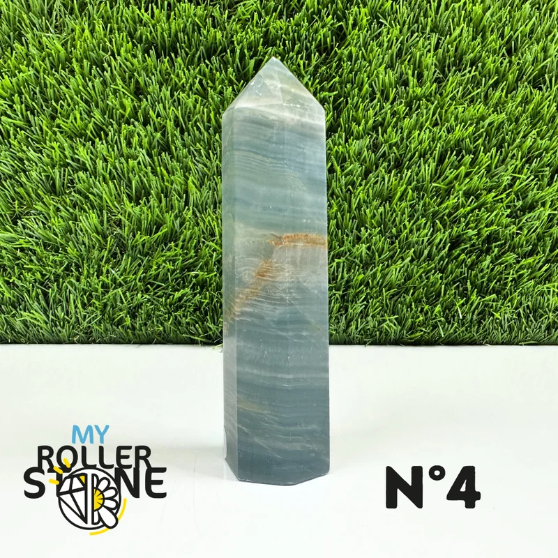 Blauer Onyx-Steinpunkt